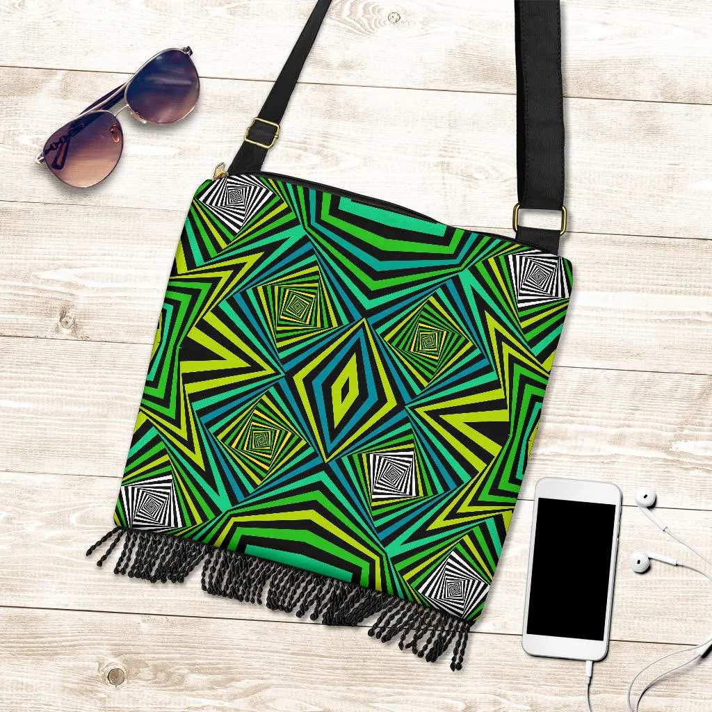 VISUAL VERT BOHO BAG | HUBERT S