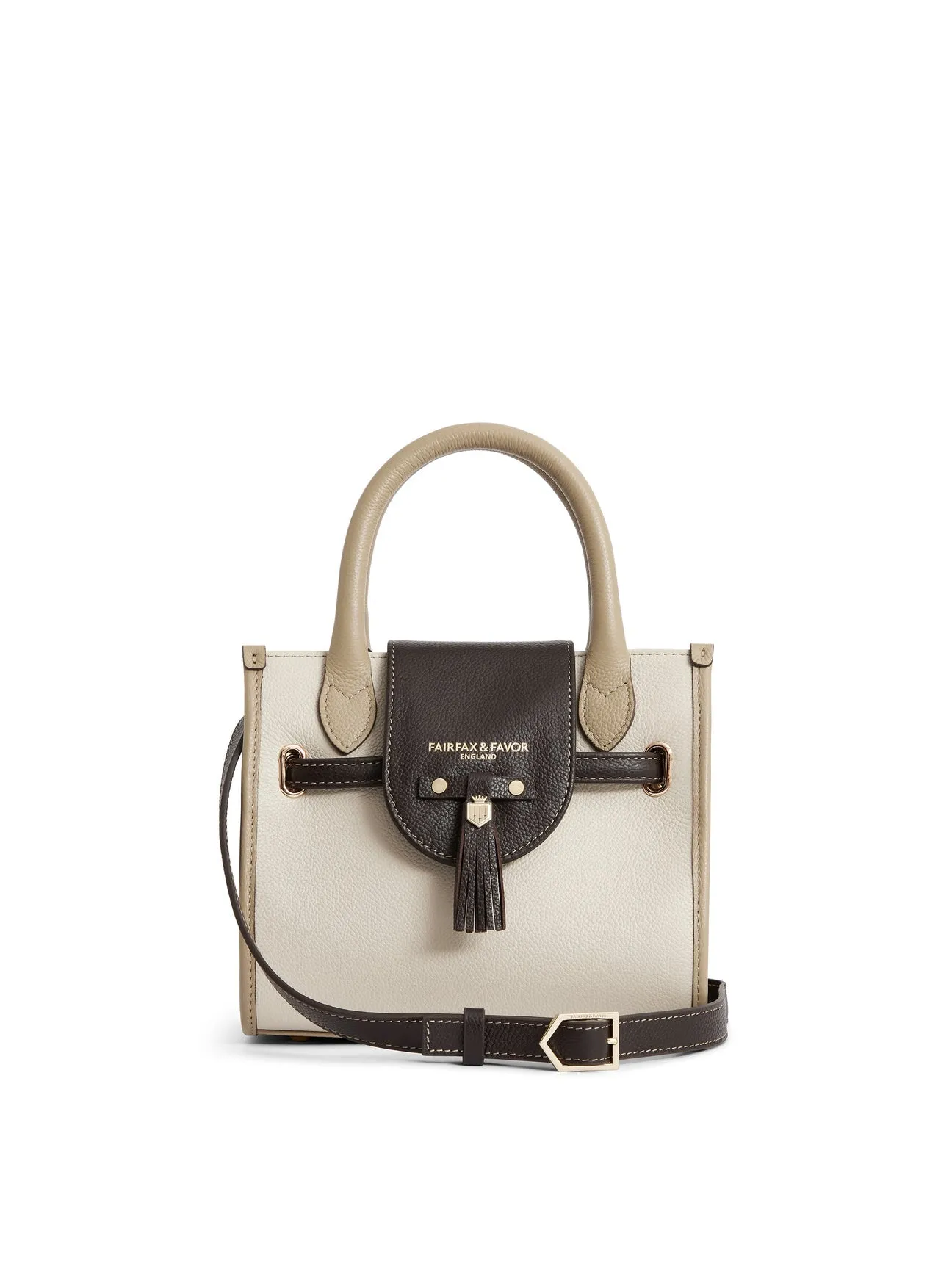 Windsor Neutral Tri Colour Mini Crossbody